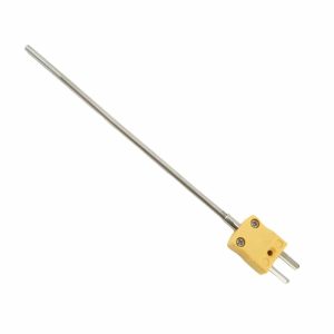 Plug-Mount Mineral Insulated Probe. Hi-Temp